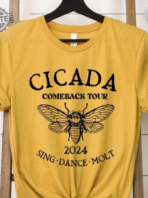 Cicada Shirt 2024 Cicada Reunion Tee Funny Cicada Concert T Shirt Bug Humor Goblincore Insect Tee Shirts Nature Lover Gift Unique revetee 4