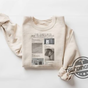 The Tortured Poets Department Shirt Taylor Swift Shirt New Album Sweatshirt Gift For Swiftie Fan New Album Shirt Ttpd Merch trendingnowe 1