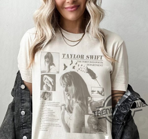 Retro The Tortured Poets Department Shirt Tortured Poets 2024 Shirt Taylor Swift Shirt Pop Music New Album Shirt trendingnowe 1