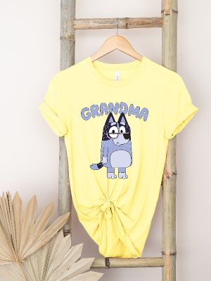 Bluey Dog Grandma Life Shirt Mum Bluey Dog Birthday Party Shirt Bandit Chilli Bingo Bluey Dog Family Shirts Bluey Dog Grandma Shirt Unique revetee 4