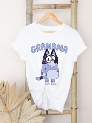 Bluey Dog Grandma Life Shirt Mum Bluey Dog Birthday Party Shirt Bandit Chilli Bingo Bluey Dog Family Shirts Bluey Dog Grandma Shirt Unique revetee 5