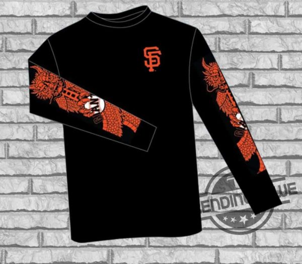 Giants Year Of The Dragon Long Sleeve Shirt 2024 Giveaway Giants Chinese Heritage Night Year Of The Dragon Long Sleeve Shirt Giveaway trendingnowe 2