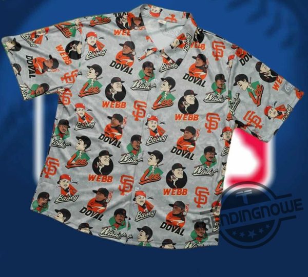 Giants Players Aloha Shirt 2024 Giveaway Giants Players Aloha Shirt Giveaway 2024 trendingnowe 2