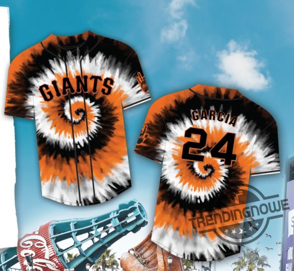 Giants Jerry Garcia Tribute Night Tie Dye Jersey 2024 Giveaway trendingnowe 1
