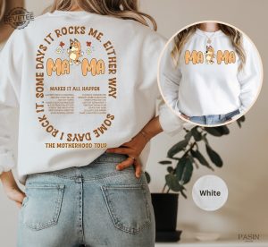 Mama Rock Style Vintage Sweatshirt Cute Mom Retro Shirt Best Mom Ever Tee Gift For Mom Mothers Day Shirt Unique revetee 2