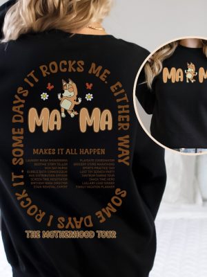 Mama Rock Style Vintage Sweatshirt Cute Mom Retro Shirt Best Mom Ever Tee Gift For Mom Mothers Day Shirt Unique revetee 4