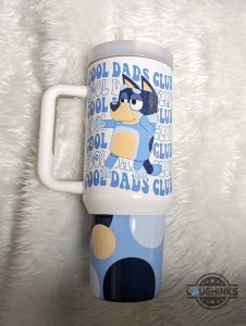 bluey dad cup 40 oz bluey cool dads club 40oz stanley tumbler dupe disney cartoon bluey rad dad tumblers laughinks 1