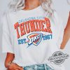 Oklahoma City Shirt Thunder Basketball Crewneck Sweatshirt Retro Oklahoma City Shirt Womens Mens Thunder Shirt trendingnowe 1