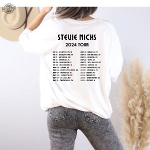 Vintage Stevie Nicks 2024 Tour Shirt Stevie Nicks Band Tee Vintage Music Shirt Concert Shirt Unique revetee 8