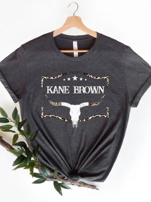 Kane Brown Shirt In The Air Tour 2024 Shirt Country Music Concert Shirt Western Shirt Cow Skull Shirt Cowgirl Shirt Unique revetee 2