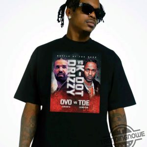 Drake Vs Kendrick Shirt Drizzy Kdot Ppv Event Tee Kendrick Lamar Shirt trendingnowe 3
