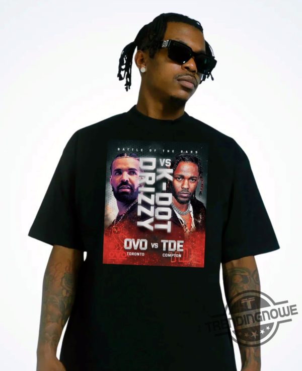 Drake Vs Kendrick Shirt Drizzy Kdot Ppv Event Tee Kendrick Lamar Shirt trendingnowe 3
