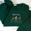 Classic Winnie The Pooh Embroidered Sweatshirt Adult Unisex Crewneck Unique revetee 1