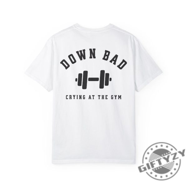 Crying At The Gym Down Bad Shirt Pump Cover Women Hoodie Gym Pump Cover Tshirt Workout Sweatshirt Taylor Swift Song Lyrics 2024 Shirt giftyzy 5
