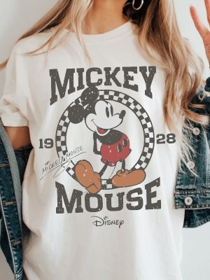 Retro Mickey Mouse Shirt Vintage Mickey Shirt Disney Vacation Shirt Disneyland Mickey Shirt Magic Kingdom Shirt Unique revetee 2