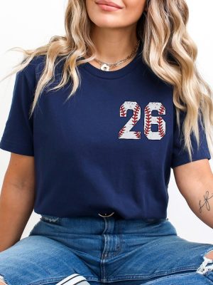 Personalized Baseball Shirt Baseball Number Shirt Custom Baseball Tee Baseball Pocket Tee Custom Baseball Team Shirt Unique revetee 5