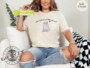 Whos Afraid Of Little Old Me Cat Shirt Cute Cat Hoodie Poets Sweatshirt Womens Tshirt Gift For Women For Mother Album Taylor Swift Shirt giftyzy 2