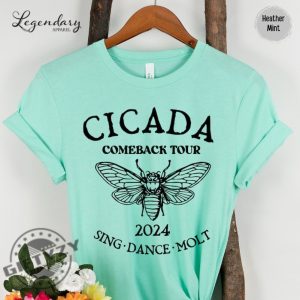 Cicada Shirt 2024 Cicada Reunion Hoodie Funny Cicada Concert Tshirt Bug Humor Goblincore Insect Unisex Sweatshirt Nature Lover Gift giftyzy 6