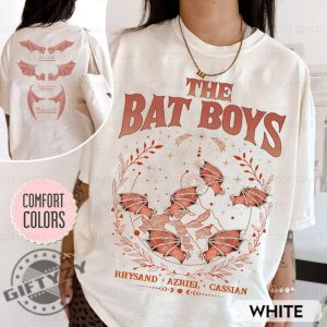 The Bat Boys Acotar Merch Comfort Colors Shirt Night Court Illyrians Tshirt A Court Of Thorns And Roses Hoodie Rhysand Cassian Azriel Apparel giftyzy 3