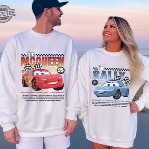 Disneyland Pixar Cars Matching Shirt Lightning Mcqueen And Sally Couple Shirt Im Lightning Sally Cars Shirt Cars Movie Shirt revetee 2