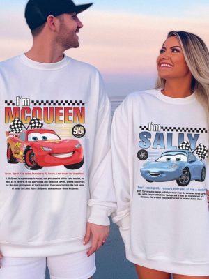 Disneyland Pixar Cars Matching Shirt Lightning Mcqueen And Sally Couple Shirt Im Lightning Sally Cars Shirt Cars Movie Shirt revetee 2