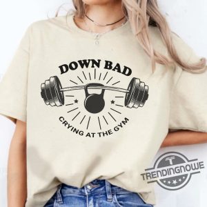 Down Bad Crying At The Gym Shirt V3 Taylor Swift Inspired Funny Skeleton Workout Gymer T Shirt Girl Skeleton Weightlifting Shirt trendingnowe 2