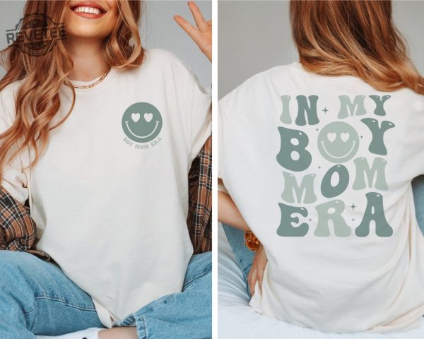 Boy Mom Era Shirt Boy Mom T Shirt Mama Tee Boy Mom Tee Mothers Day T Shirt Unique revetee 1