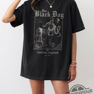 Retro The Black Dog Shirt The Tortured Poets Department Shirt Ttpd Era T Shirt The Black Dog Lyrics Shirt For Swifties trendingnowe 2