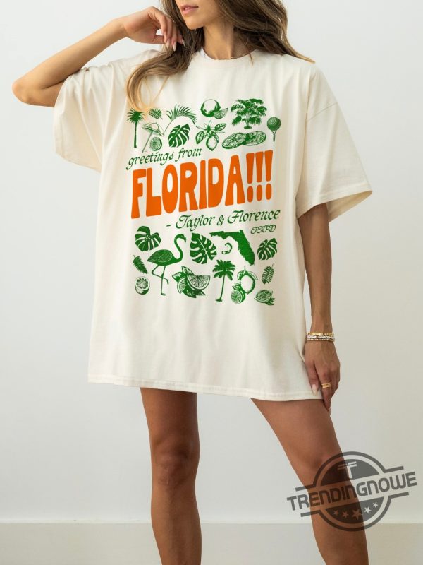 Floridatortured Poets T Shirt Taylor Florence Tropical Aesthetic Swiftie Gift Swift Version Taylors Ttpd Tee trendingnowe 1