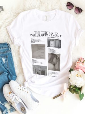 The Tortured Poets Department Crewneck Ttpd New Album Shirt Ts New Album Sweatshirt Gift For Swiftie Fan Ttpd Merch Unique revetee 2