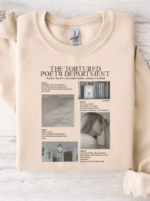 The Tortured Poets Department Crewneck Ttpd New Album Shirt Ts New Album Sweatshirt Gift For Swiftie Fan Ttpd Merch Unique revetee 6