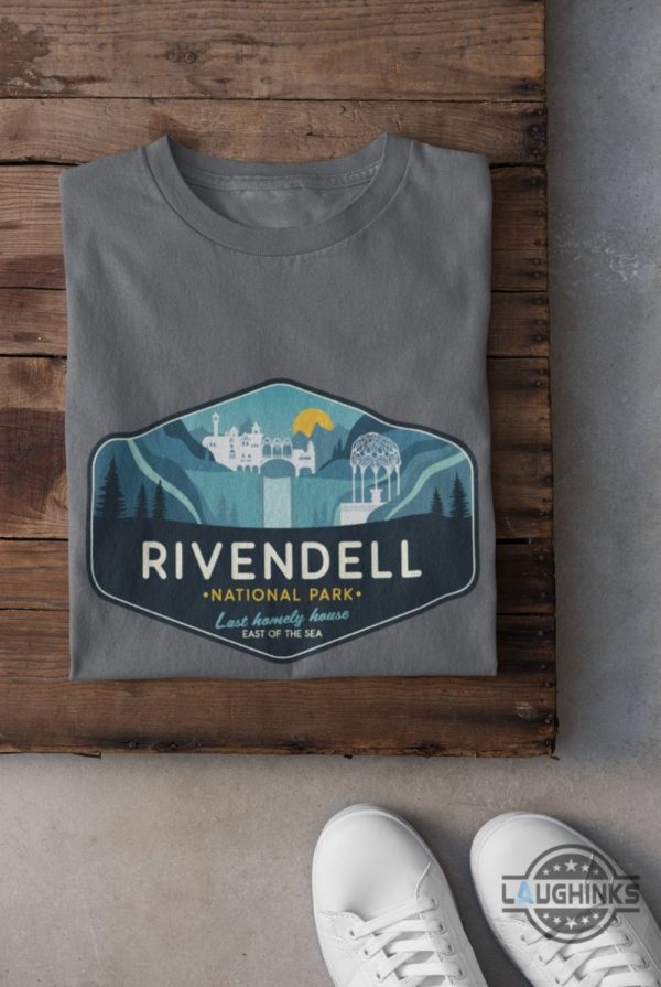 rivendell lord of the rings t shirt sweatshirt hoodie lotr rivendell national park shirts laughinks 3