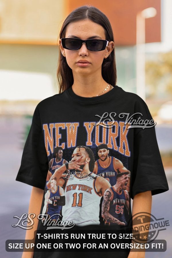 Jalen Brunson Shirt New York Jalen Brunson Josh Hart Og Anunoby Donte Divincenzo Isaiah Hartenstein Shirt New York Knicks Shirt trendingnowe 1