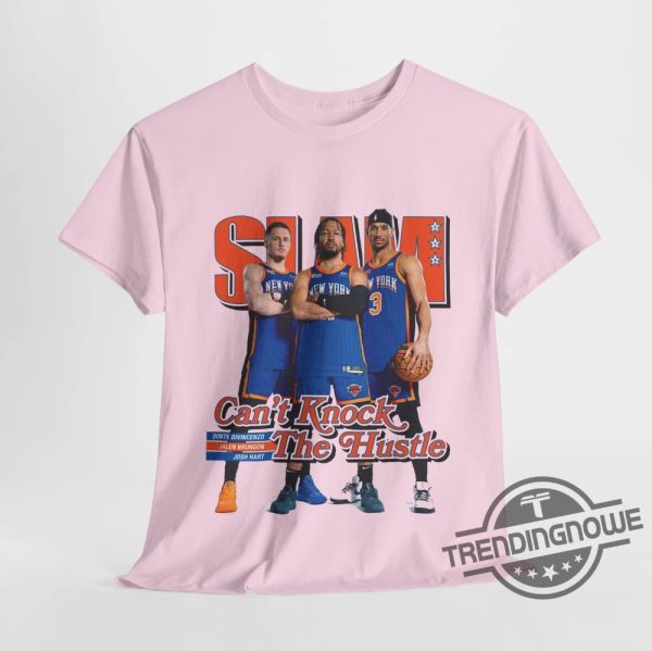 Orange Knicks Stars Trio Shirt Jalen Brunson Shirt Josh Hart Sweatshirt And Donte Divincenzo Slam Cover T Shirt trendingnowe 4