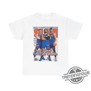 Jalen Brunson Shirt Jalen Brunson Josh Hart Donte Divincenzo New York Knicks Nba Slam Cover T Shirt trendingnowe 2