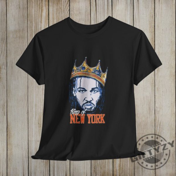 King Of New York Jalen Brunson Crown Unisex Shirt giftyzy 1