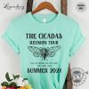 Cicada Shirt 2024 Cicada Reunion Shirt Funny Cicada Concert Tshirt Bug Humor Goblincore Insect Hoodie Unisex Sweatshirt Nature Lover Gift giftyzy 1