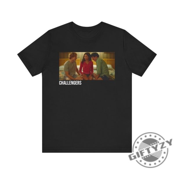 Challengers Movie Shirt Zendaya Challengers 3 Way Scene Challengers Movie Tshirt Movie Sweatshirt Actor Unisex Shirt giftyzy 1