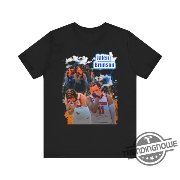 Jalen Brunson Shirt Jalen Brunson New York Tee Jalen Brunson 3 Point Celebration Ny Knicks Tee Knicks Nba Shirt New York Basketball trendingnowe 2