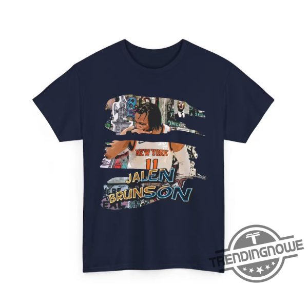 Jalen Brunson Shirt Jalen Brunson Basketball Shirt Ny Knicks Shirt Jalen Brunson Tee Shirt New York Knicks trendingnowe 1