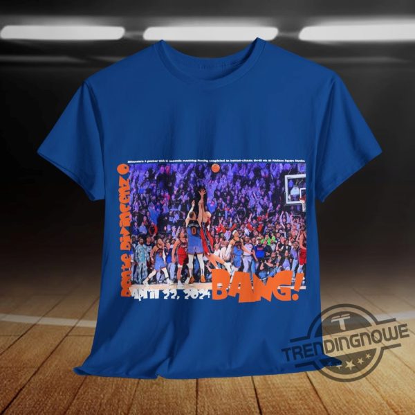 Donte Divincenzo Buzzer Beater Shirt Jalen Brunson Shirt Jalen Brunson Basketball Shirt Ny Knicks Shirt Jalen Brunson Tee Shirt trendingnowe 3