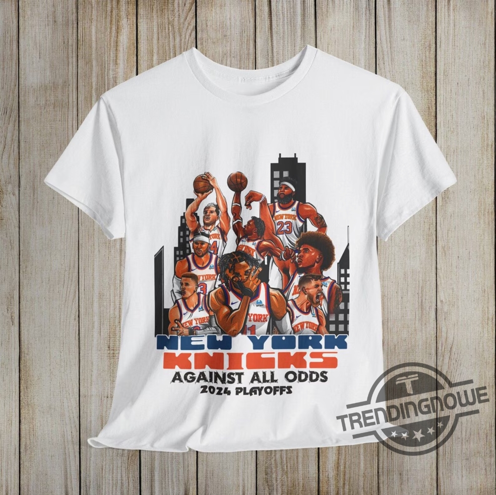 New York Knicks Playoff Run Shirt Featuring Jalen Brunson Shirt Josh Hart Donte Divincenzo Sweatshirt
