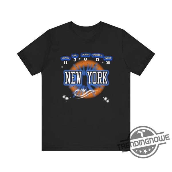 New York Knick Vintage Basketball Shirt Knicks Shirt Jalen Brunson Josh Hart Julius Randle Divincenzo Anunoby Knicks Shirt Playoffs Jersey trendingnowe 2