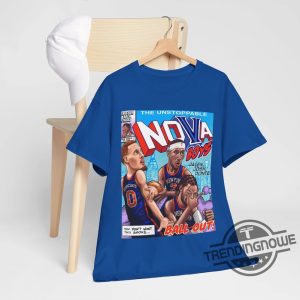 Nova Boys Comic Book Cover Shirt Featuring Jalen Brunson Josh Hart Donte Divincenzo Shirt trendingnowe 2