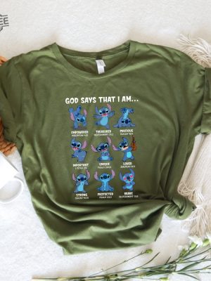 God Say That I Am Disney Stitch T Shirt Stitch Mode T Shirt Stitch Emotion Disney Fan Fashion Stitch Merchandise Unique revetee 8