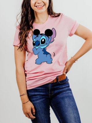 Stitch Disneyworld Shirt Disney Stitch Balloon Shirt Disney Trip Shirt Cute Stitch Shirt Stitch Disney Characters Shirt Unique revetee 2