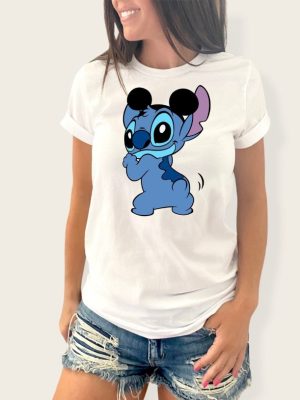 Stitch Disneyworld Shirt Disney Stitch Balloon Shirt Disney Trip Shirt Cute Stitch Shirt Stitch Disney Characters Shirt Unique revetee 3