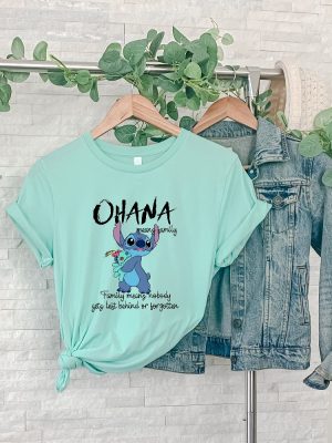 Ohana Means Family Shirt Ohana Shirt Disney Shirt Lilo And Stitch Shirt Hawai Shirt Gift For Her Disneyworld Tee Unique revetee 2