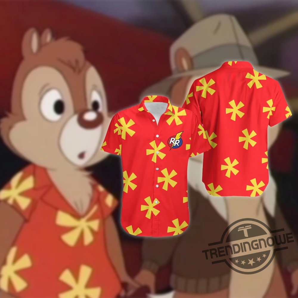 Chip And Dale Hawaii Shirt Chip And Dale Tropical Hawaiian Shirt Double Trouble Summer Hawaiian Shirt Hawaii Shirt For Men Women Kids