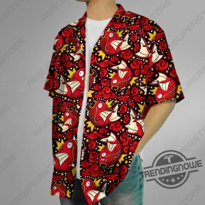 Magikarp Hawaiian Shirt Magikarp Button Up Shirt Gift trendingnowe 3